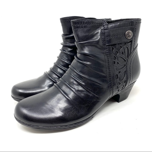 Rockport Cobb Hill Abilene black ankle boot NARROW - Picture 2 of 8